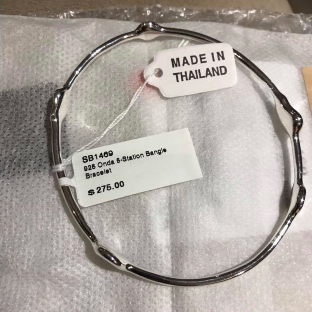 ♦SOLD♦- IPPOLITA 925 Onda 5-station bangle bracelet.